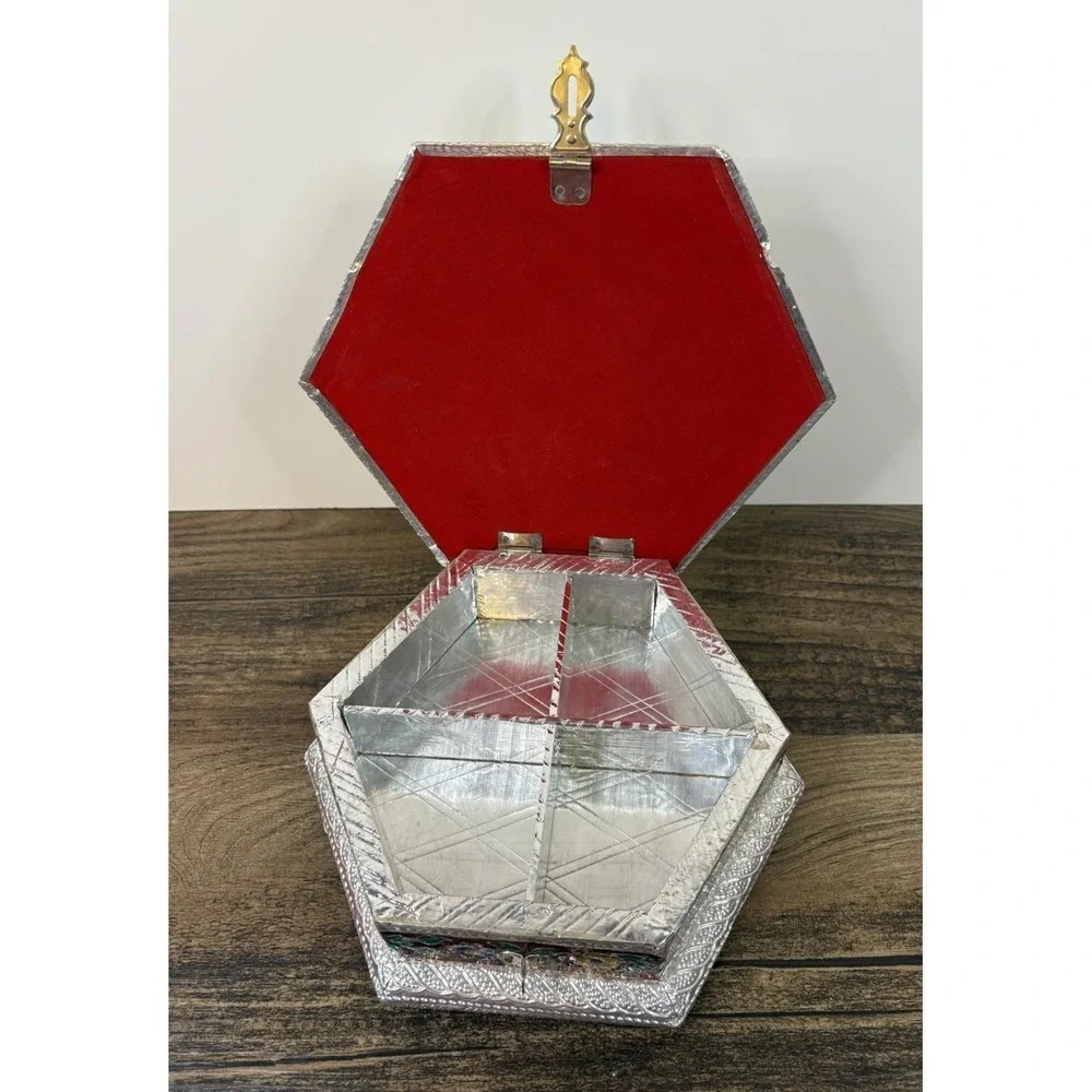 Vintage Indian Meenakari 9